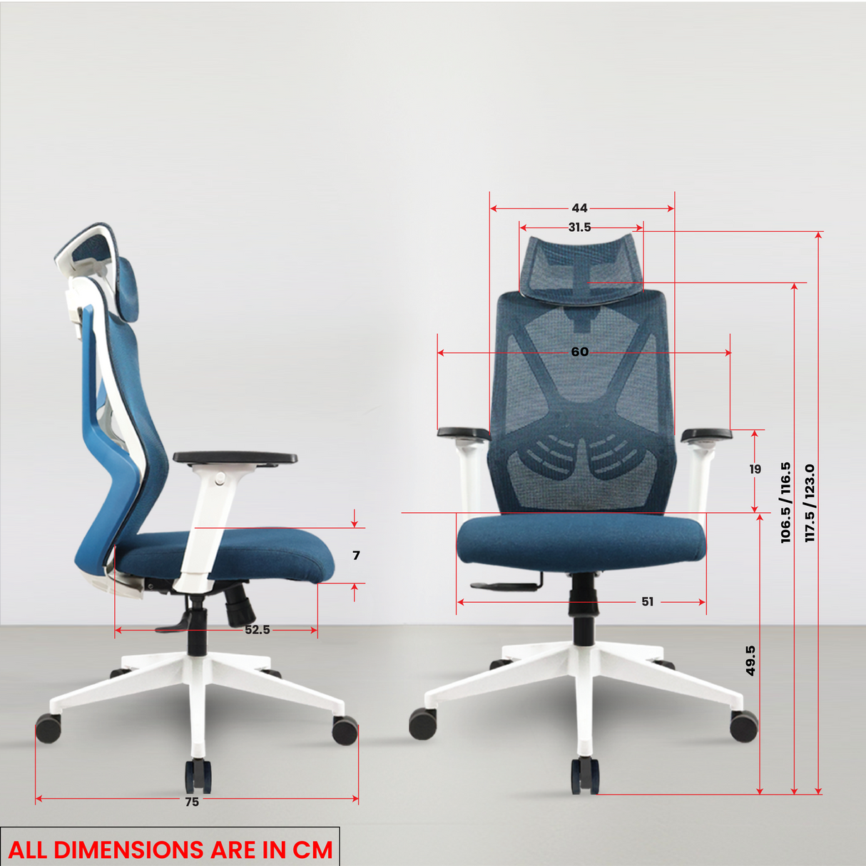 Admiral High Back - makemychairs