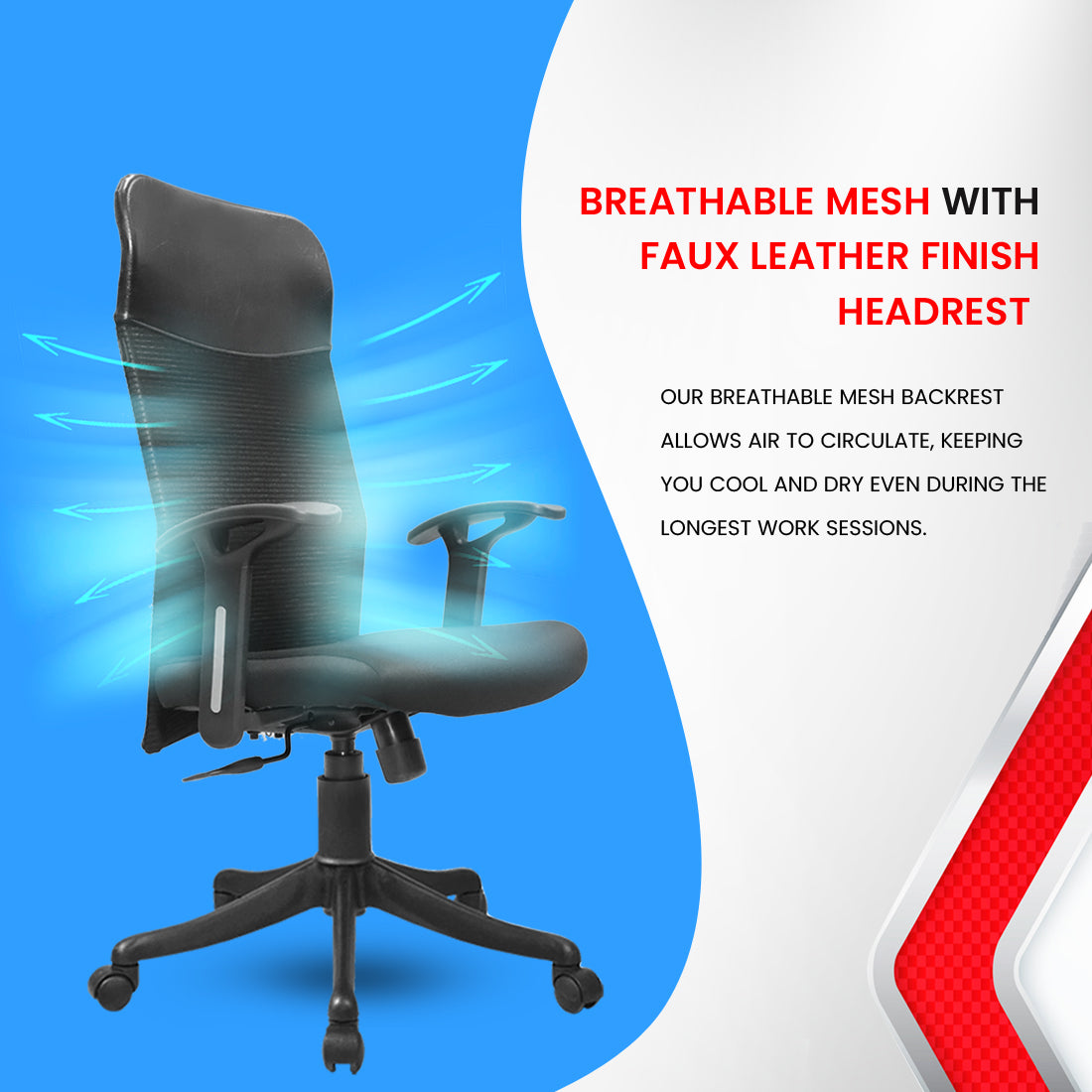 Durasit XL High Back chair Office Chairs - makemychairs