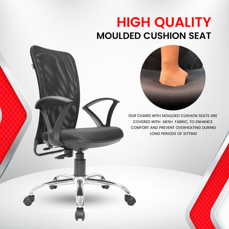 Durasit L Medium Back chair Office Chairs - makemychairs
