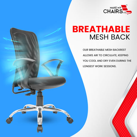 Durasit L Medium Back chair Office Chairs - makemychairs