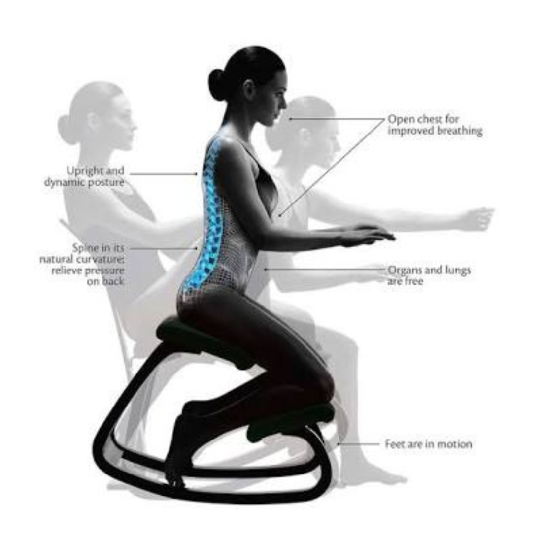 Yoga Kneeling Chair - makemychairs