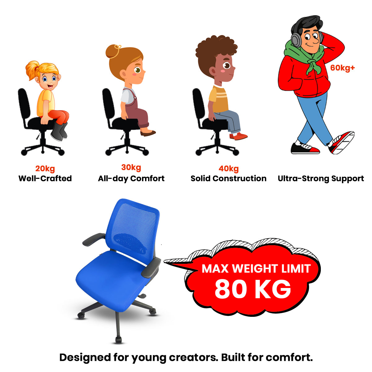 Cuddle Dolphin Kids Chair