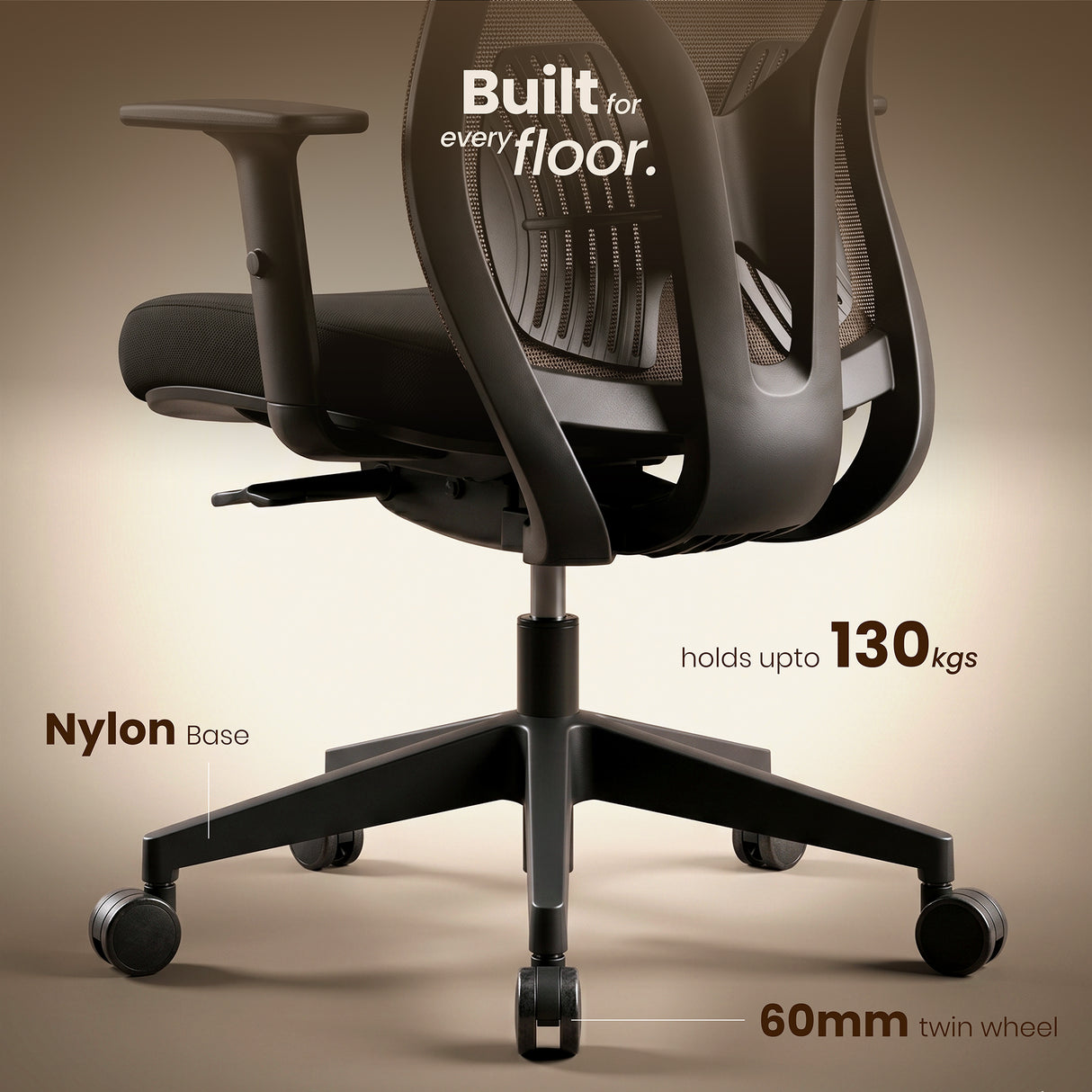 Sync Medium Back Chair Workstation chairs - makemychairs