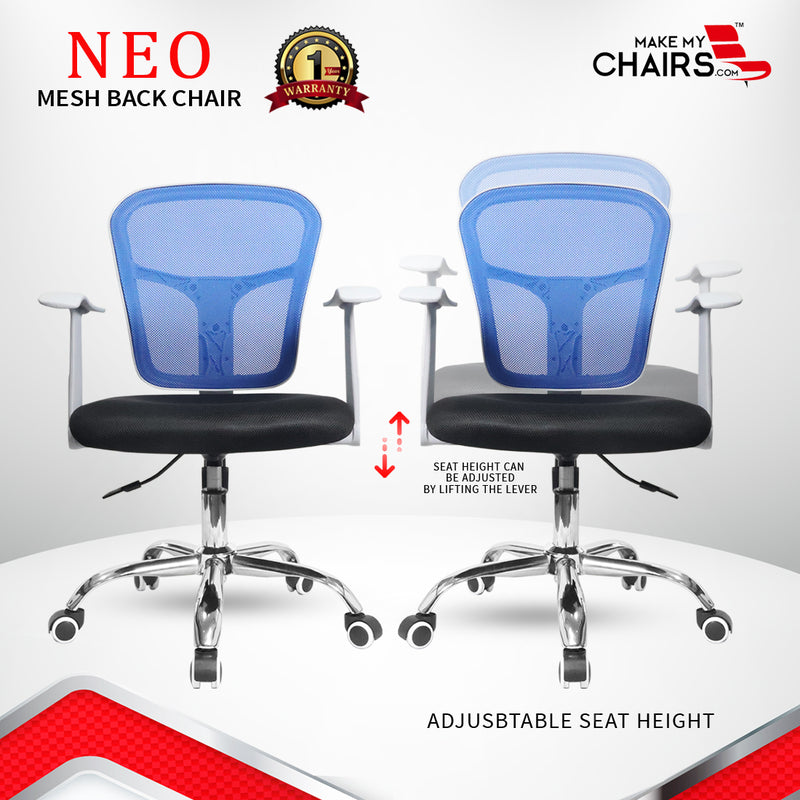 NEO MESH BACK CHAIR Chairs - makemychairs