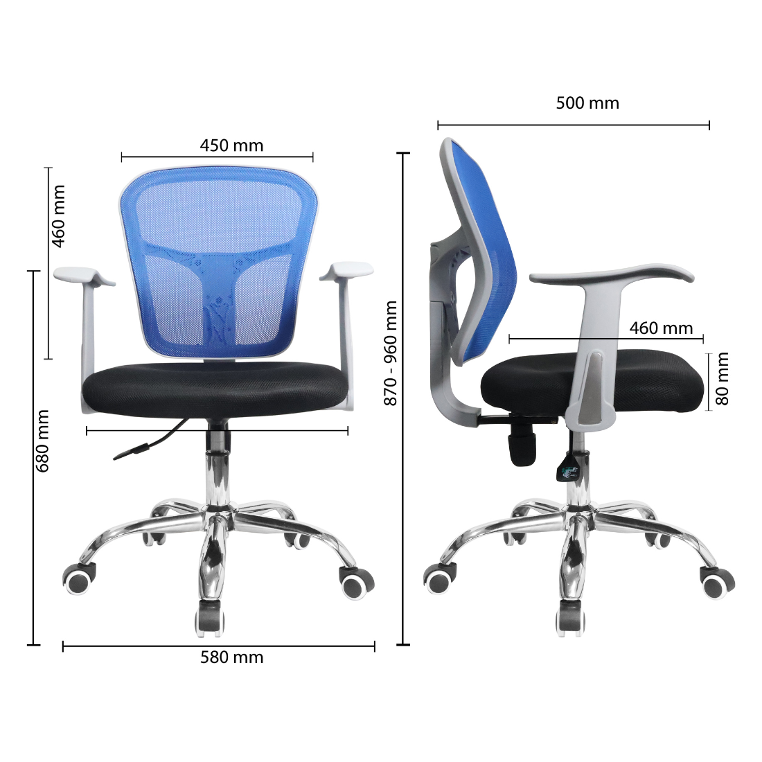 NEO MESH BACK CHAIR Workstation chairs - makemychairs
