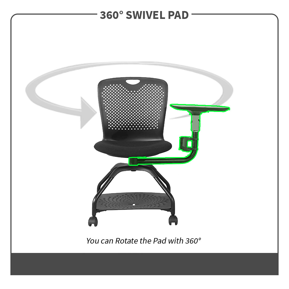 Gyration study chair Training Chairs - makemychairs