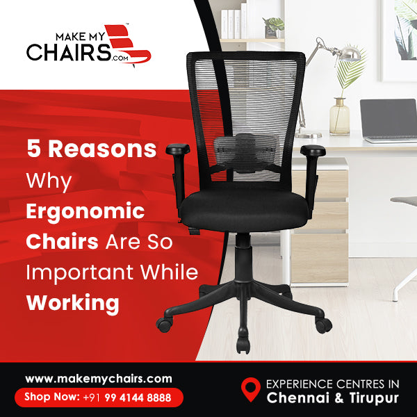 5 Reasons Why Ergonomic Chairs Are So Important While Working