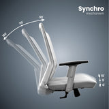 Evo Medium Back Chair Workstation chairs - makemychairs
