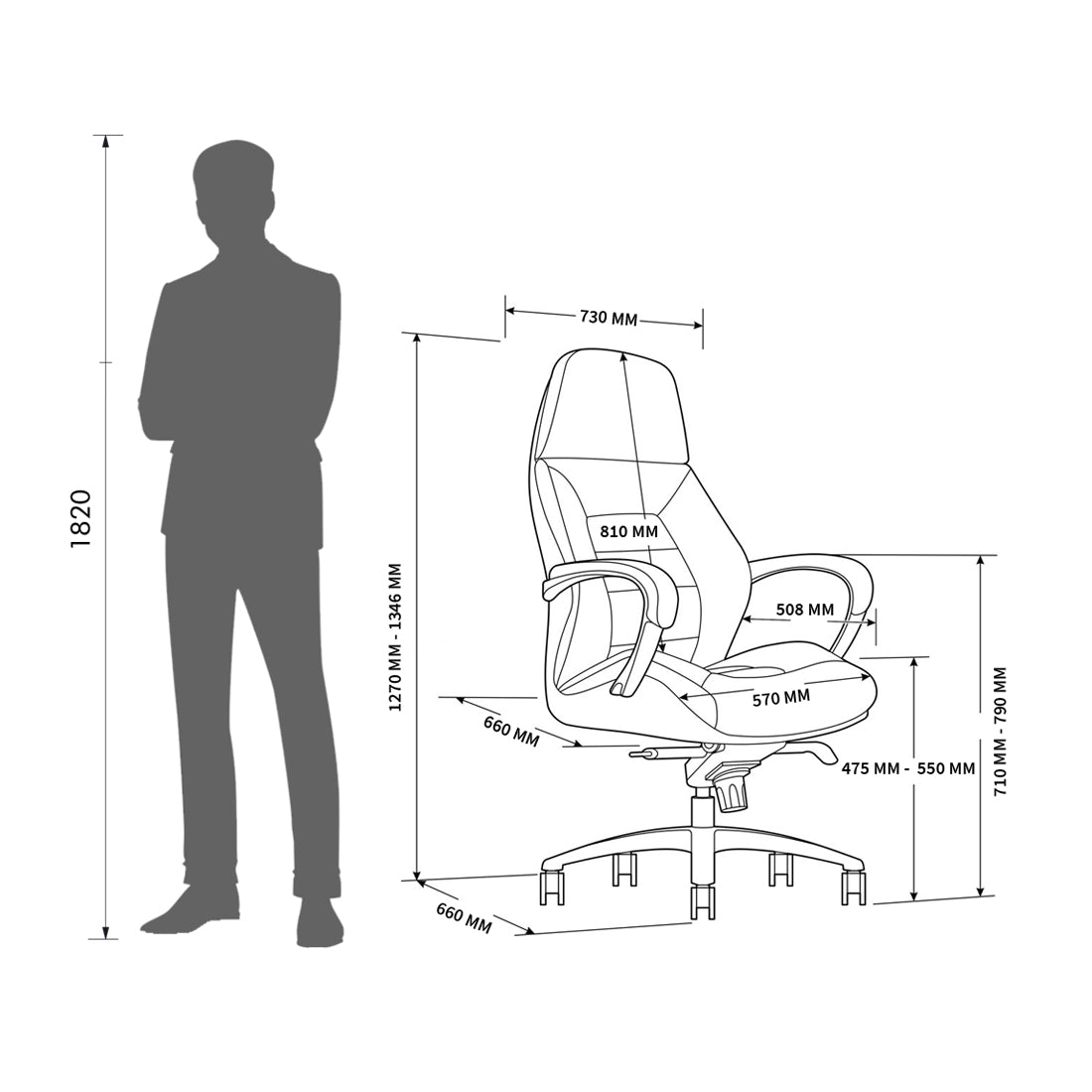 Boss High Back Chair Director Chairs - makemychairs