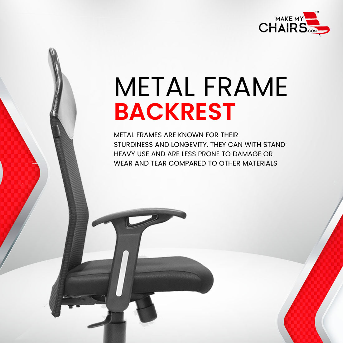 Durasit XL High Back chair Workstation chairs - makemychairs