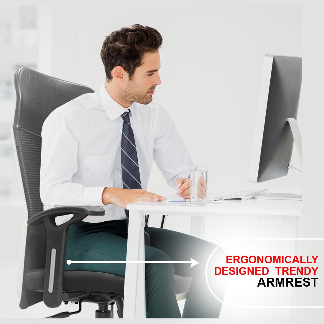 Durasit XL High Back chair Workstation chairs - makemychairs