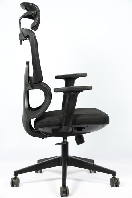 Baleno Mesh Seat High Back Chair Director Chairs - makemychairs
