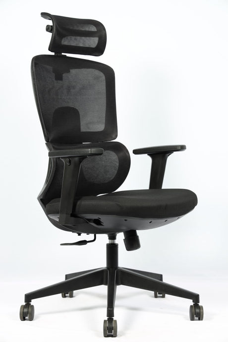Baleno Mesh Seat High Back Chair Director Chairs - makemychairs