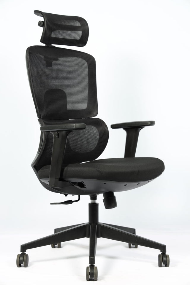 Baleno Mesh Seat High Back Chair Director Chairs - makemychairs