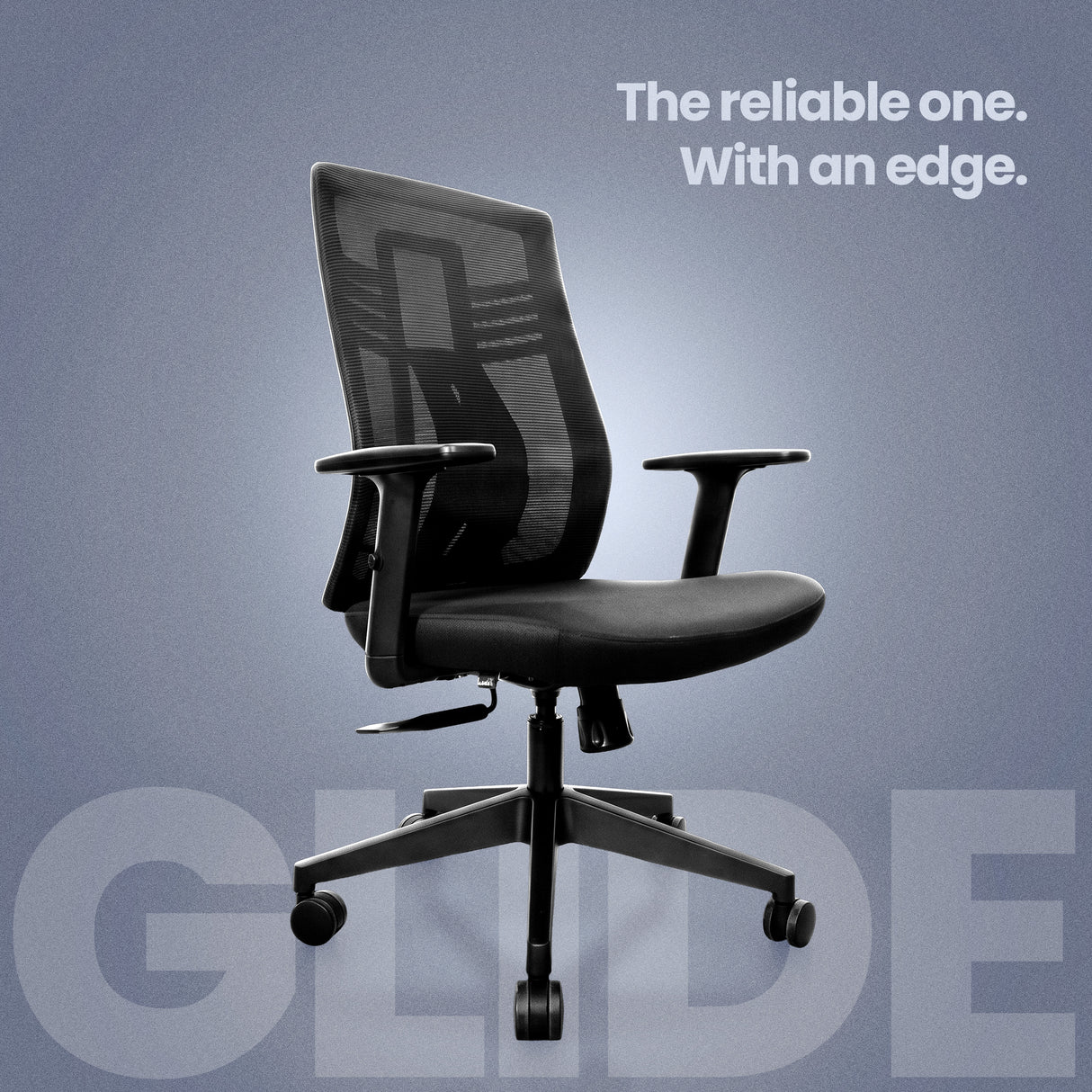 Glide Medium Back Chair Workstation chairs - makemychairs