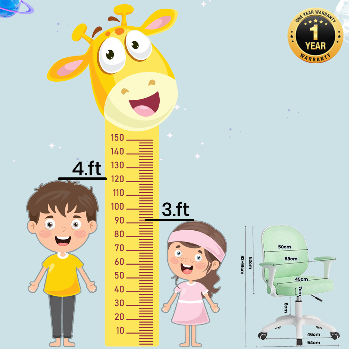 Cuddle Astro Kids Chair