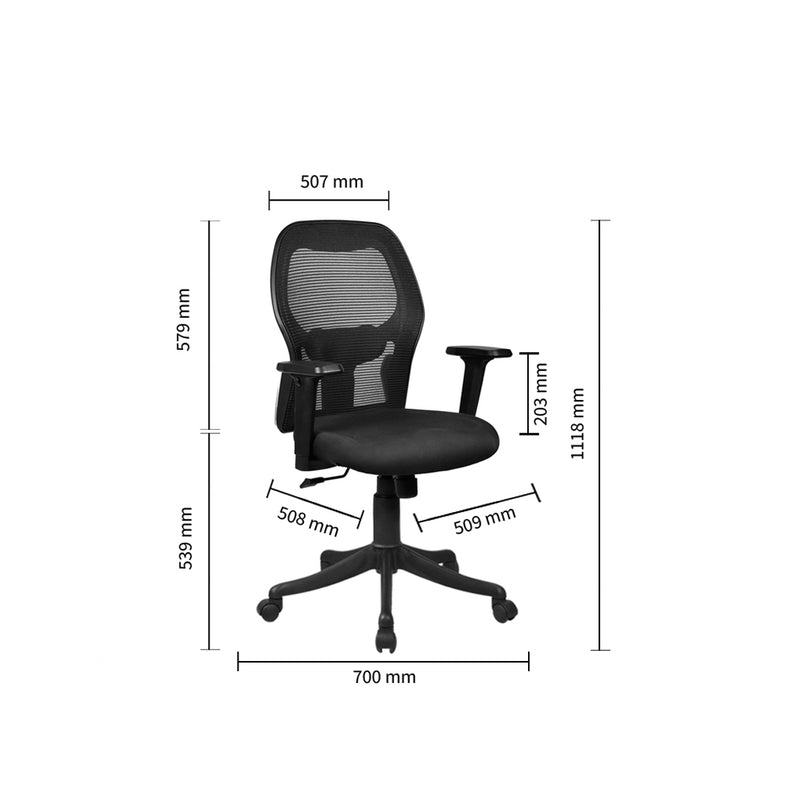 MARVEL 2 MEDIUM BACK CHAIR Chairs - makemychairs