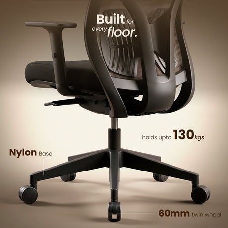 Sync Medium Back Chair Workstation chairs - makemychairs