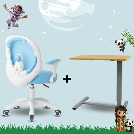 Cuddle Astro Kids Chair + Ergo Desk Kids & Activity Chairs - makemychairs