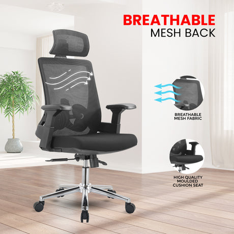 Luxe High Back Chair Executive Chairs - makemychairs