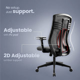Glide Medium Back Chair Workstation chairs - makemychairs