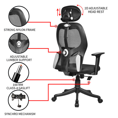 Marvel 2 High Back Chair Executive Chairs - makemychairs