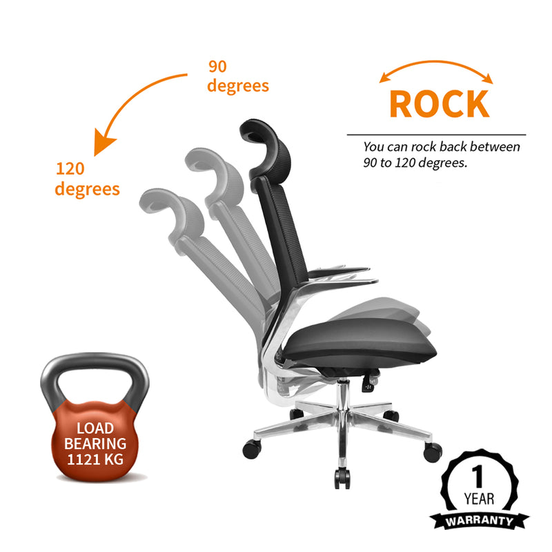 AURA HIGH BACK CHAIR Office furniture - makemychairs