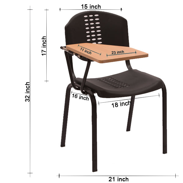 CLASSMATE HALF PAD WRITING CHAIR Chairs - makemychairs