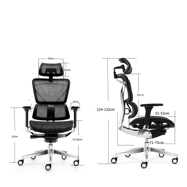 Inox High Back Chair Chairs - makemychairs