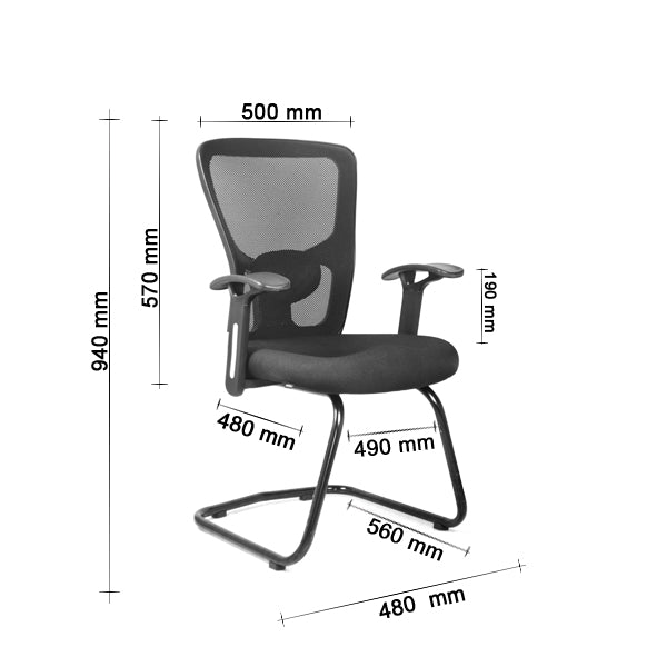 Jazz Visitor Chair Chairs - makemychairs